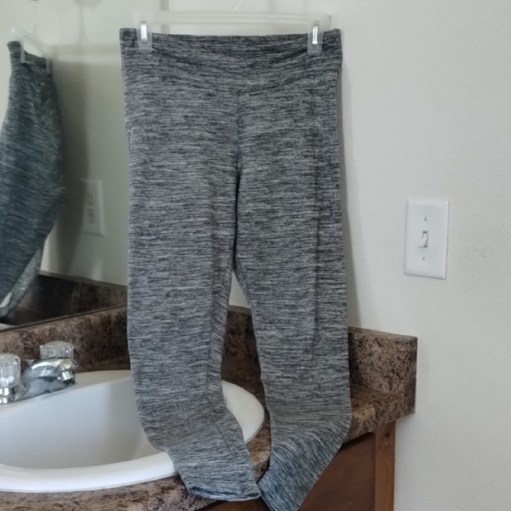 Gray Kids Leggings